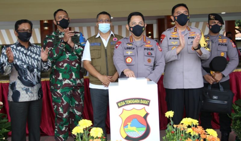 Kapolri Resmikan Sejumlah Fasilitas Bangunan Polda NTB