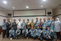 Wakil Bupati Ogan Ilir H Ardani SH MH didampingi Asisten III Setda Ogan Ilir dan Dinas Kominfo menyambut baik Audiensi PWI yang diketuai Yasandi dalam rangka mengadakan Bimbingan Teknis (BIMTEK), bertempat Di Ruang Rapat Bupati Ogan Ilir, Jumat (16/4).