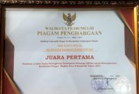 Perempuan Desa Karya Mulya dan dengan terpilihnya sebagai juara dalam Ajang Lomba Kreasi Produk UP2K tingkat Kota Prabumulih