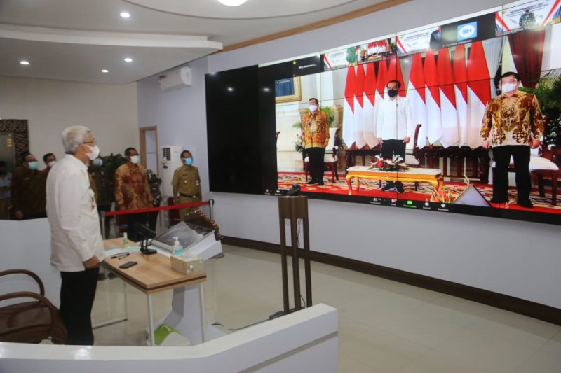 Wagub Mawardi Yahya Hadiri Musrenbangnas 2021 secara Virtual