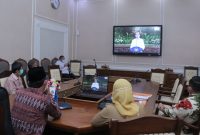Walikota Harnojoyo Hadiri Pembukaan Musrenbangnas 2021 secara Virtual