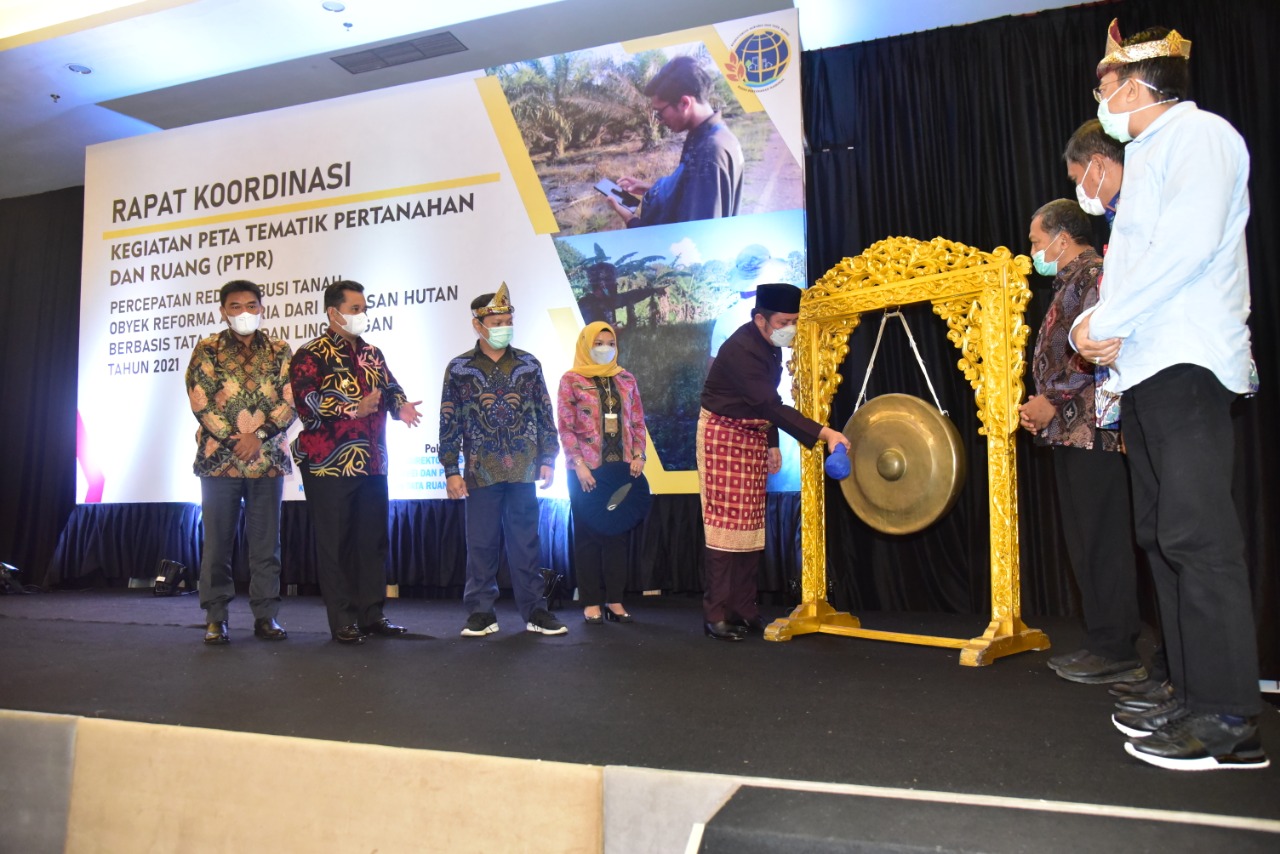 Membanggakan, Sumsel Jadi Pilot Project Program Pemetaan Tematik Pertanahan dan Tata Ruang di Indonesia