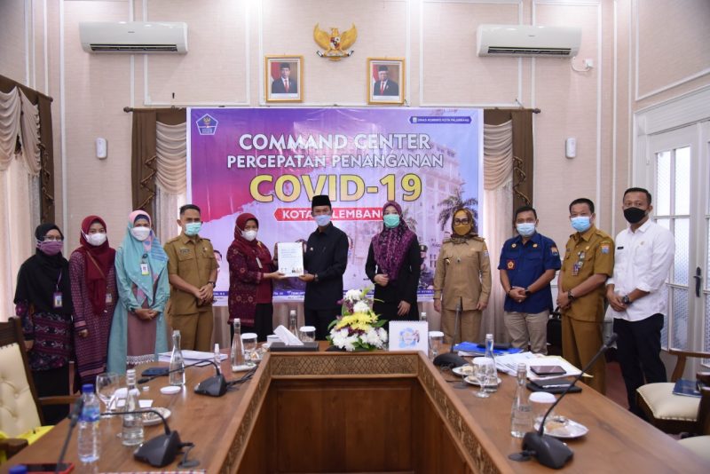 Walikota Palembang, H Harnojoyo mengapresiasi penelitian Deskriptif COVID-19 yang dilakukan Fakultas Kesehatan Masyarakat Universitas Sriwijaya (FKM Unsri).