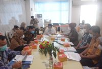 Sekertaris Daerah (Sekda) Kota Palembang memimpin rapat Rapat Persiapan Prestasi dan Wawancara TOP 99 dan TOP 15 KIPP Tahun 2021.