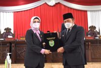 Keputusan bersama ditandatangani dalam Rapat Paripurna ke XXX (30) DPRD Sumsel dengan Agenda Penyampaian Laporan Hasil Pembahasan dan Penelitian Panitia Khusus (Pansus) terhadap 9 Raperda Provinsi Sumsel (7/6/2021), 
