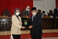 Penandatanganan Keputusan Bersama Antara Gubernur dengan Ketua DPRD Sumsel