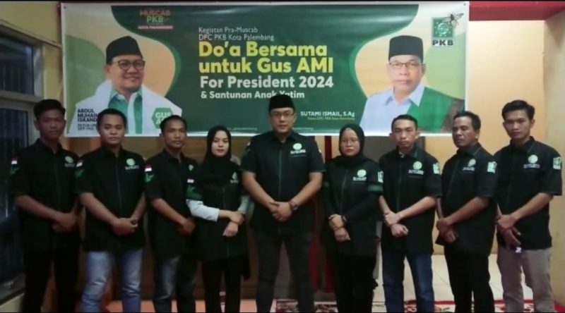 Anggota DPRD dan juga sebagai Ketua Garda Bangsa PKB) Palembang, Harya Pratystha EP SH MH
