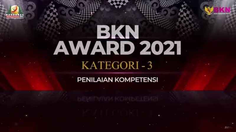 Pemprov Sumsel Torehkan Prestasi Sabet Penghargaan BKN Award 2021