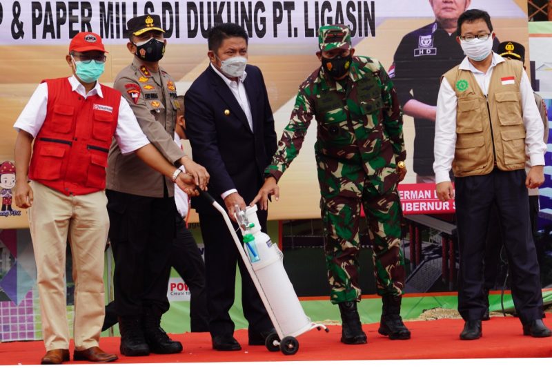 Herman Deru Lepas Distribusi Liquid Oksigen CSR Sinarmas Grup