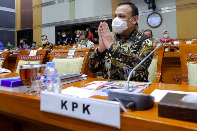 Ketua Komisi Pemberantasan Korupsi, Firli Bahuri