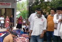 Penyembelihan Kurban Ormas Projo Dihadiri PJ Bupati Muaraenim