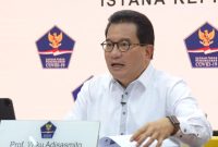 Juru Bicara (Jubir) Satgas Penanganan COVID-19 Wiku Adisasmito