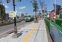 Kawasan Pedestrian Tanjung Enim yang dikembangkan PT Bukit Asam Tbk