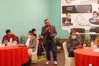 Community Political Consultant (CPC) menggelar diskusi publik yang mengusung tema “Pemimpin Ideal Palembang, Siapo” bertempat di The Zuri Hotel, Radial Palembang, Sabtu (3/7).