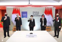 Menteri PPPA, Bintang Puspayoga menghadiri Konferensi Tingkat Menteri G20 tentang Pemberdayaan Perempuan (G20 Ministerial Conference on Women's Empowerment), Kamis (26/8) 