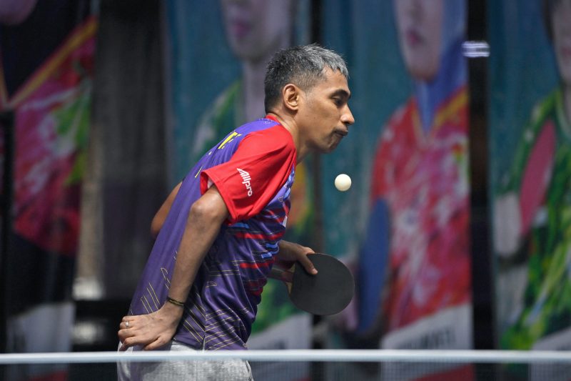 Salah satu atlet para tenis meja andalan Indonesia pada Paralimpiade Tokyo 2020, David Jacobs