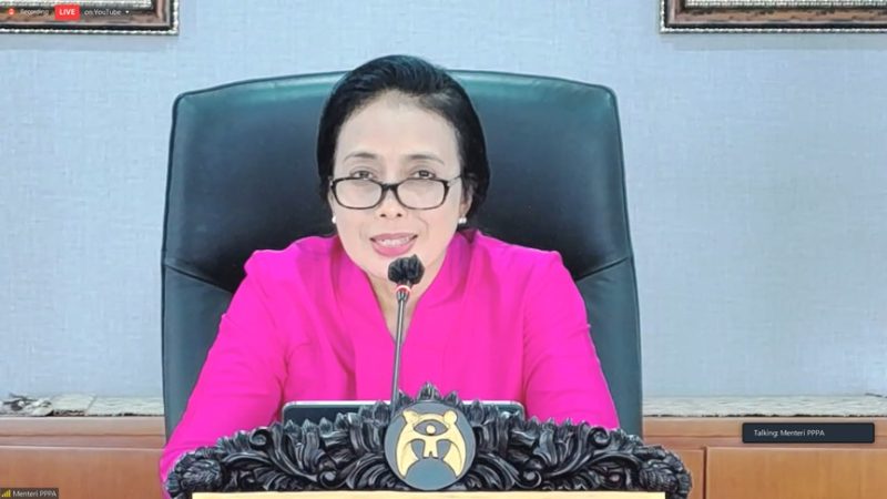 Menteri Pemberdayaan Perempuan dan Perlindungan Anak (Menteri PPPA) Bintang Puspayoga