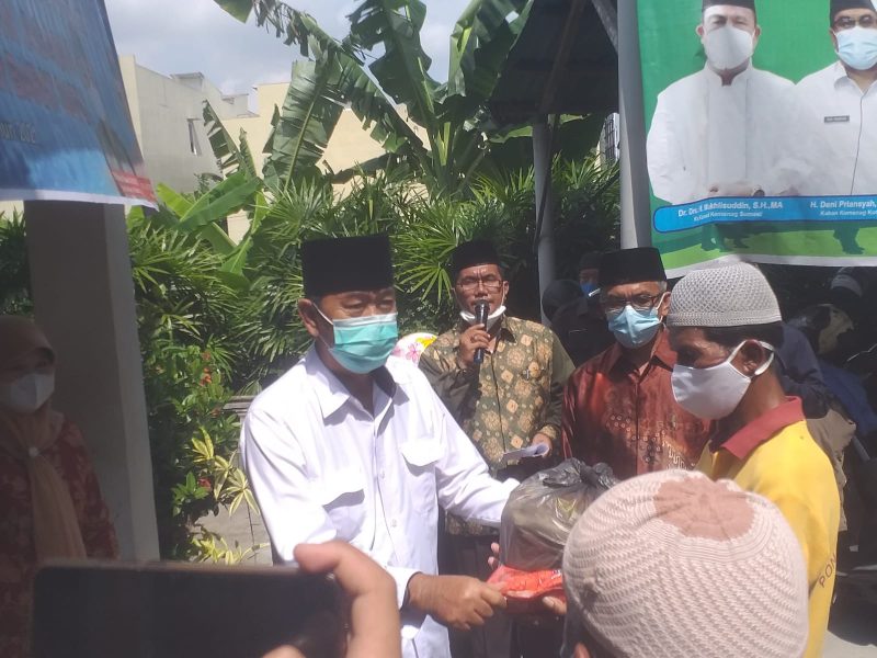 Kementerian Agama (Kemenag) RI melalui Kemenag Palembang tebar satu juta vitamin untuk marbot.