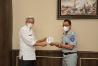 Mawardi Yahya Terima Anjangsana Kepala PT Jasa Raharja Cabang Sumsel, H Abubakar Aljufri SE