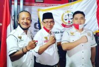 Ketua PW GNPK-RI Sumsel, Aprizal Muslim SAg didampingi Wakil Ketua GNPK-RI Sumsel, Satria Amri SIP MM