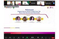 PT Bukit Asam Dukung Gerakan Nasional Pemberantasan Buta Matematika