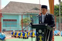 Bupati Ogan Ilir Panca Wijaya Akbar menghadiri acara pemberian Remisi (pengurangan masa tahanan) yang berlangsung di halaman Lembaga Pemasyarakatan Kelas II A, Tanjung Raja, Selasa (17/8/2021).