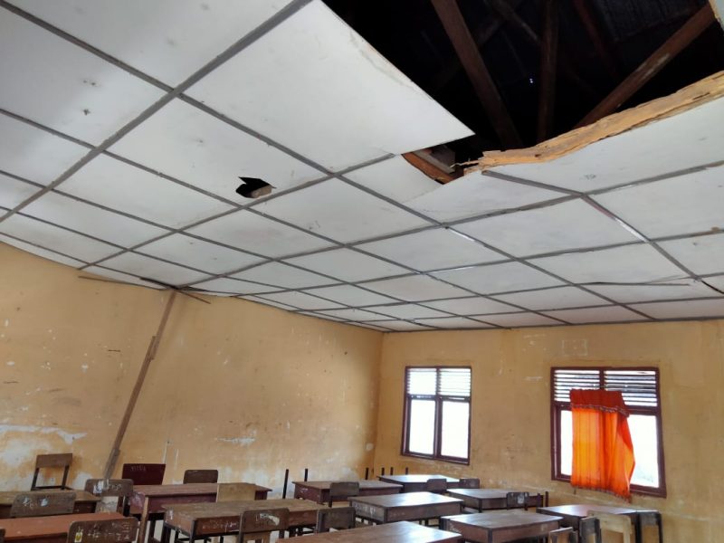 Kondisi Bangunan SDN 06 Rantau Alai (Photo: Rosita Dewi)