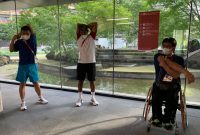 Kontingen pertama Indonesia untuk Paralimpiade Tokyo 2020 mulai melakukan sejumlah latihan di atlet village tempat merka menginap