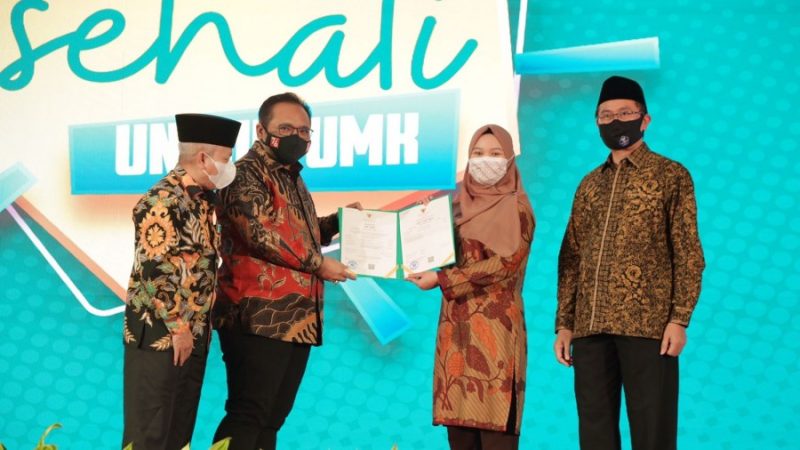 Kementerian Agama hari ini meluncurkan Program Sertifikasi Halal Gratis atau Sehati bagi pelaku Usaha Mikro dan Kecil (UMK)