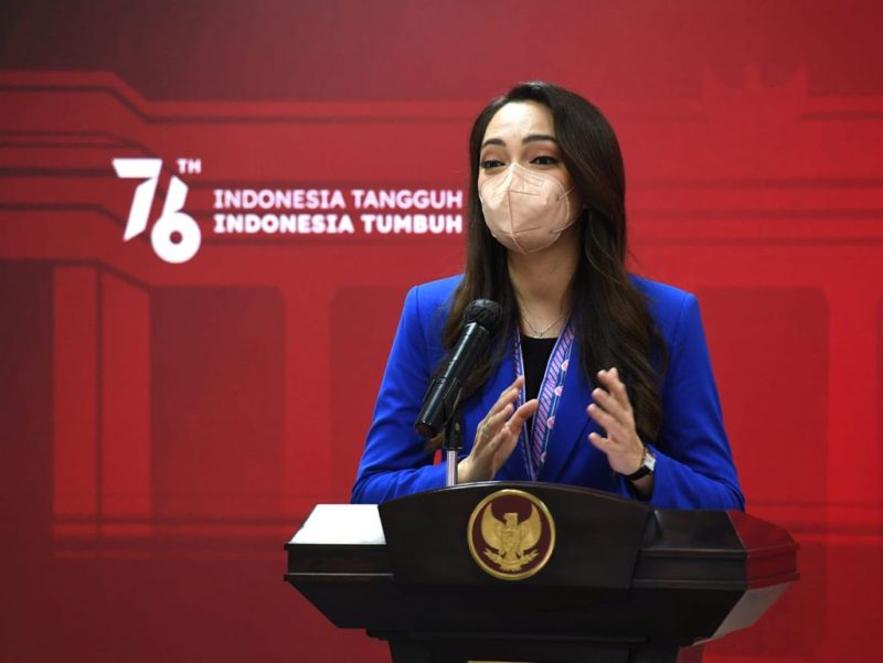 Juru Bicara Pemerintah untuk Penanganan Covid-19 dan Duta Adaptasi Kebiasaan Baru, dr. Reisa Broto Asmoro