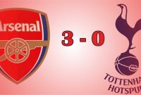 Arsenal Jebol Gawang Tottenham 3-0