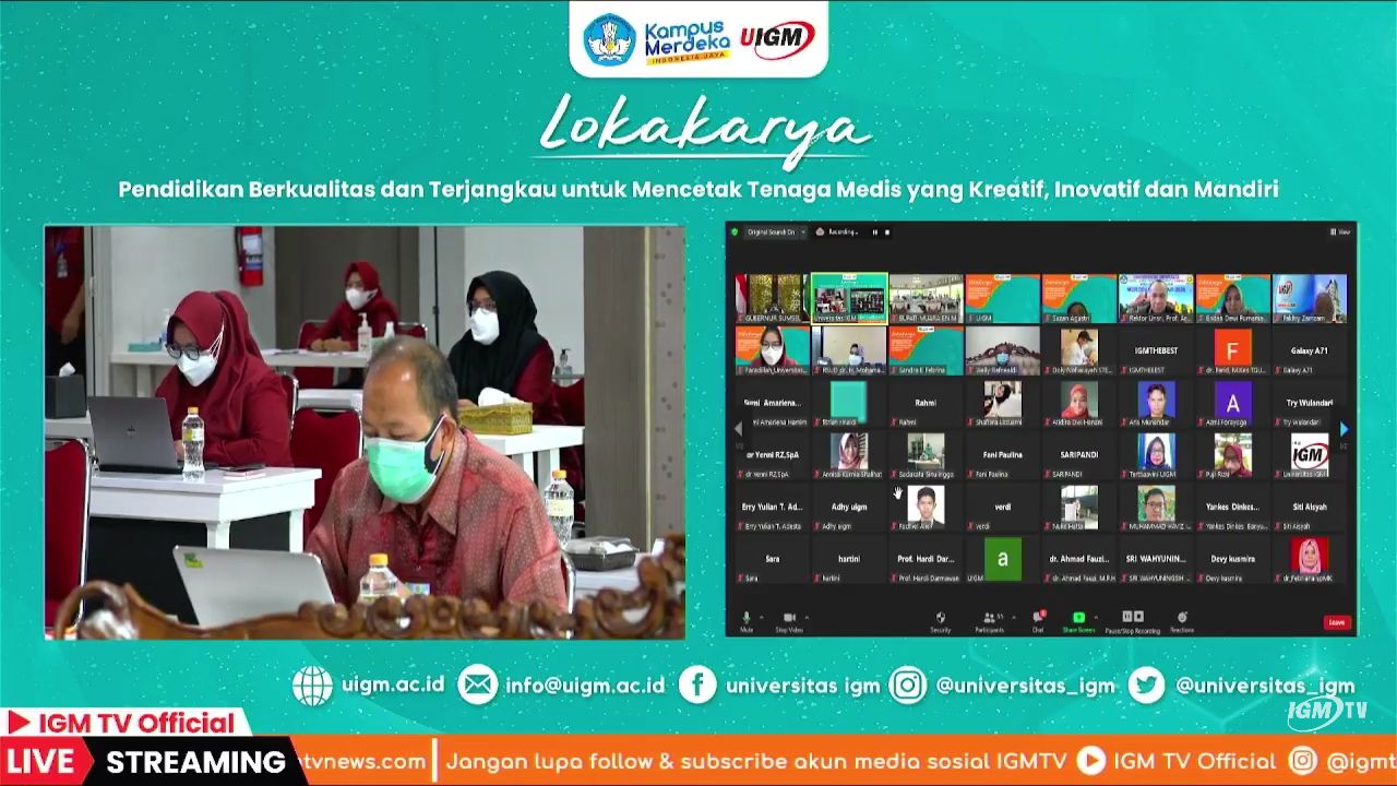 Lokakarya Pendidikan Universitas Indo Global Mandiri (UIGM)