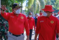 Pemerintah Kabupaten Muba bersama dengan Badan Intelejen Negara (BIN) Daerah Sumatera Selatan menggelar vaksinasi di SMP Negeri 6 Unggul Sekayu.