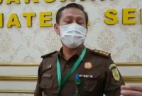 Kepala Seksi Penerangan Hukum [Kasi Penkum] Kejati Sumsel, Khaidirman SH