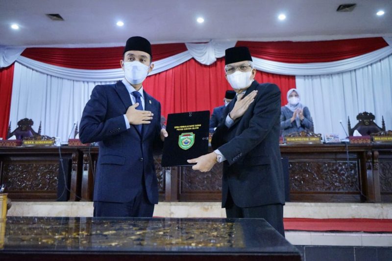 Wakil Gubernur Provinsi Sumatera Selatan (Sumsel), H Mawardi Yahya menghadiri sidang Paripurna ke 35 Dewan Perwakilan Rakyat Daerah (DPRD) Sumsel, Senin (6/9) pagi. 