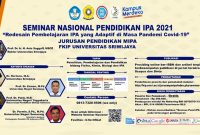 FKIP UNSRI Bakal Gelar Semnas Pembelajaran IPA, Catat Jadwalnya