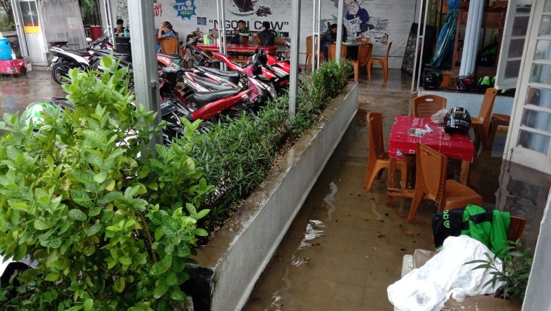 Nonstop, Palembang Diguyur Hujan, Kantor PWI Digenangi Air