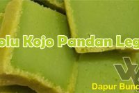 Bolu Kojo Pandan Legit - WI