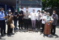 Plt. Dirjen IKMA melakukan kunjungan kerja di Yogyakarta sekaligus menyaksikan secara langsung pelepasan ekspor produk kerajinan dari empat perusahaan di sektor kerajinan khususnya home decor