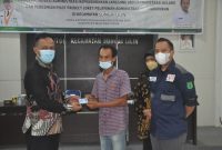 Sosialisasi admistrasi kependudukan langsung jadi [Adminduk Keladi] dan peresmian pilot project loket pelayanan adminduk Disdukcapil Muba hari kedua yang dihelat di Kecamatan Sungai Lilin, disambut gembira warga, Jumat [1/09/2021].