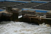 Kawasan vital tempat pendistribusian dan pemurnian air bersih PDAM Tirta Musi