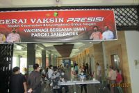 Pejabat Utama Kepolisian Daerah Sumatera Selatan [PJU Polda Sumsel] meninjau langsung kegiatan 