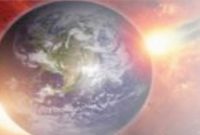 Ilustrasi Matahari dan Bumi