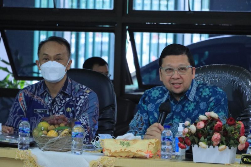 Kunjungan Kerja Komisi II DPR RI ke Kantor Dinas Dukcapil Kota Bekasi, Senin (4/10) pagi