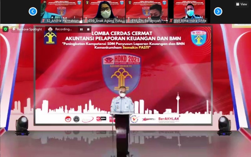 Kemenkumham adakan kompetisi cerdas cermat bidang keuangan dan BMN