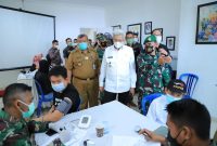 Wakil Gubernur Sumsel Mawardi Yahya Tinjau Vaksinasi Gratis dari Ciputra Development