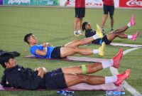 Skuad garuda adaptasi dengan cuaca dingin Tajikistan