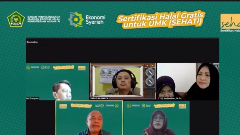 Webinar Sosialisasi Sehati UMK