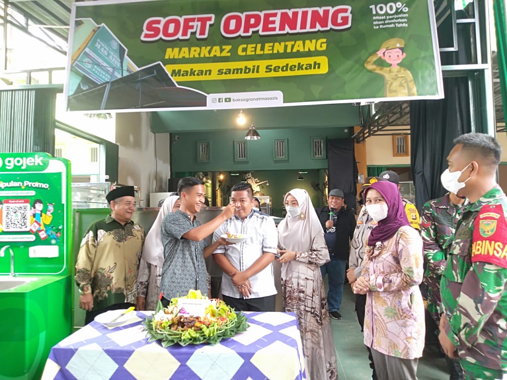Soft Opening bakso Mas Azis Cabang Palembang membuka markaznya yang keempat di jalan Celentang, Jumat [8/10]