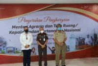 BPN RI memberikan apresiasi kepada Satgas Mafia Tanah Polda Banten